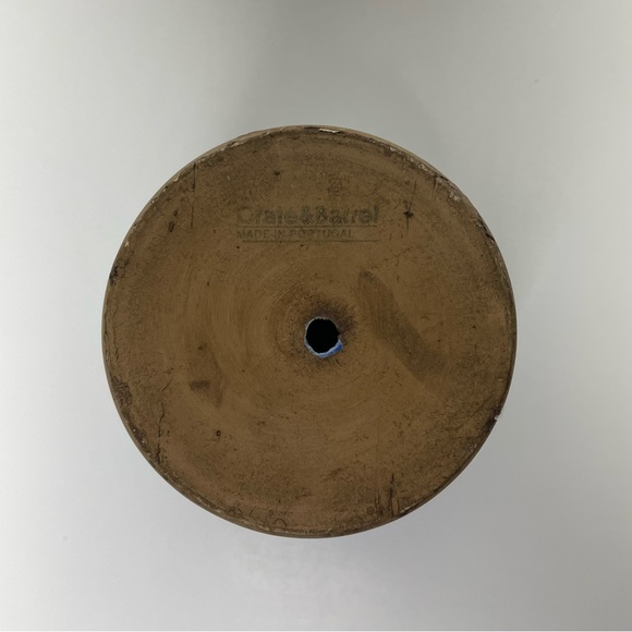 Set of 3! Crate & Barrel Carnivale Mini Planters, 4” in Blue - Picture 6 of 6